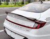 Hyundai Sonata Glossy Black Highkick Style Rear Trunk Spoiler (2020-2023)