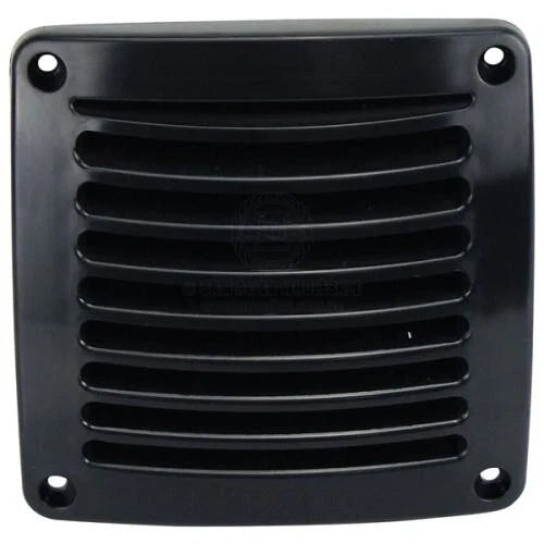 Boat / Caravan / Camper 115mm x 18mm Plastic Square Tapered Edge Louvre Vent