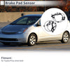 Toyota Prius Front wheel Brake Pad Wear Sensor (2016–2020)