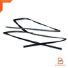 Mazda B-Series B2000 B2200 B2600 Window Glass Run Channel Felt (1986-1993)