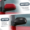 Toyota Sienna Pair Rearview Mirror Cover Overlay Black Carbon Fiber (11-20)