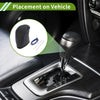 Dodge Journey 2011-2020 - Pebbled Black Blue Gear Shift Knob Cover