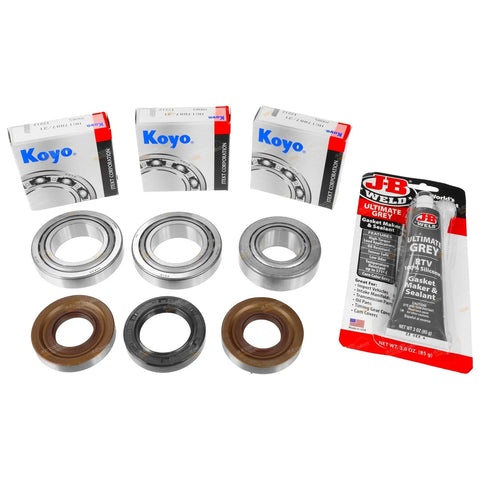 Mitsubishi Triton 4x4 Front Diff Bearings Seals & Oil Kit