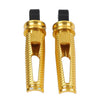 Suzuki GSXR600 / 750 / 1000 Gold Rear Foot Pegs  Passenger Footrests