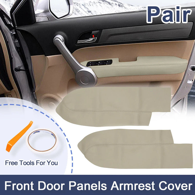 Honda CR-V Beige Front Door Armrest Covers (2007-2012)