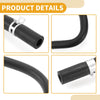Ford Mondeo (2000-2007) Rubber Black 1 x Piece Cooler Hose