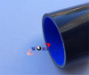 NJ-BLACK 2 x 2.5" Silicone Straight Joiner Coupling Hose