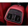 Maserati Levante 2016+ Carbon Fiber Interior Rear Air Outlet Vent Cover Trim