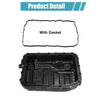 Hyundai Santa Fe 2013-2018 Oil Pan Cover (2 x Plastic Black)
