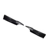BMW 3 Series F34 GT M Sport Front Bumper Splitter Lip Fins (2014-2019)