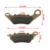 YAMAHA YBR 125, HONLEY HD1 HD2 HD3 125 Front Brake Pads