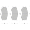 Kia Sportage Front Disc Brake Pad Set (2006-2010)