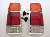Holden Rodeo TF TFR Isuzu Ute & Vauxhall Brava Chrome Taillights (1997-2003)
