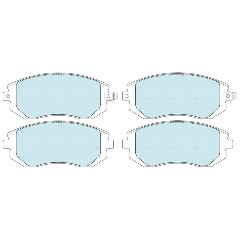 Toyota 86 GCT Front Disc Brake Pads Set (2012–2019)
