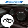 Ford Edge 6.5" Speakers (2015-2023) 2 x Pcs Speaker Spacer Ring Adapter