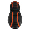 Harley CVO Road Street Glide Black Orange Driver Passenger Seats (2023-2025)