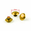 Motorcycle F3 10 x M6 Gold Protective Caps (2015-2023)