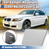 BMW E90 E91 Washer Nozzle Cover Left Side Front Bumper (Silver Tone)