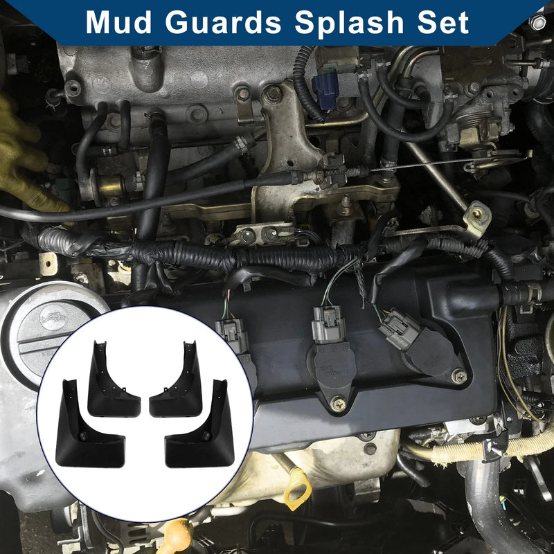 BMW X5 Mud Flaps Splash Guards 1 Set (2008-2018)