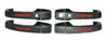 Mitsubishi L200 Triton 4 x Door Catch Handle Cover Trim Carbon (2024-2025)