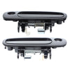 Toyota Corolla (1997-2002) Black Front Rear Outer Door Handle Set of 4