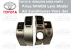Toyota Prius NHW20 Air Conditioner Vent 2 x LH RH (2003–2009)