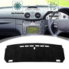 Honda Fit Car Dashboard Cover Black Flannel Non-Slip Mat (2015-2020)
