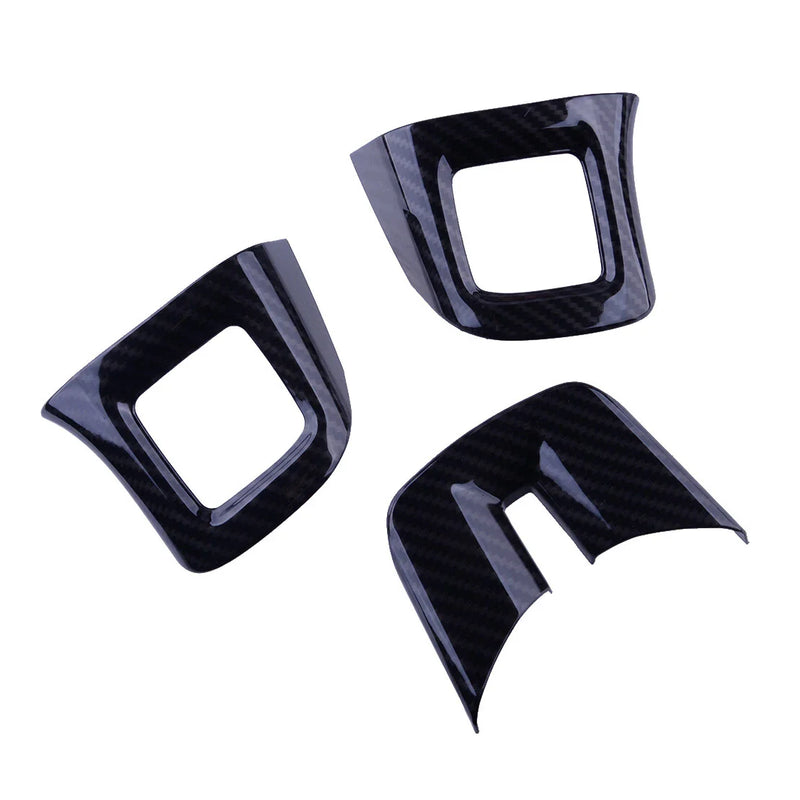 Dodge Challenger Carbon Fiber ABS Steering Wheel Cover (2008-2014)