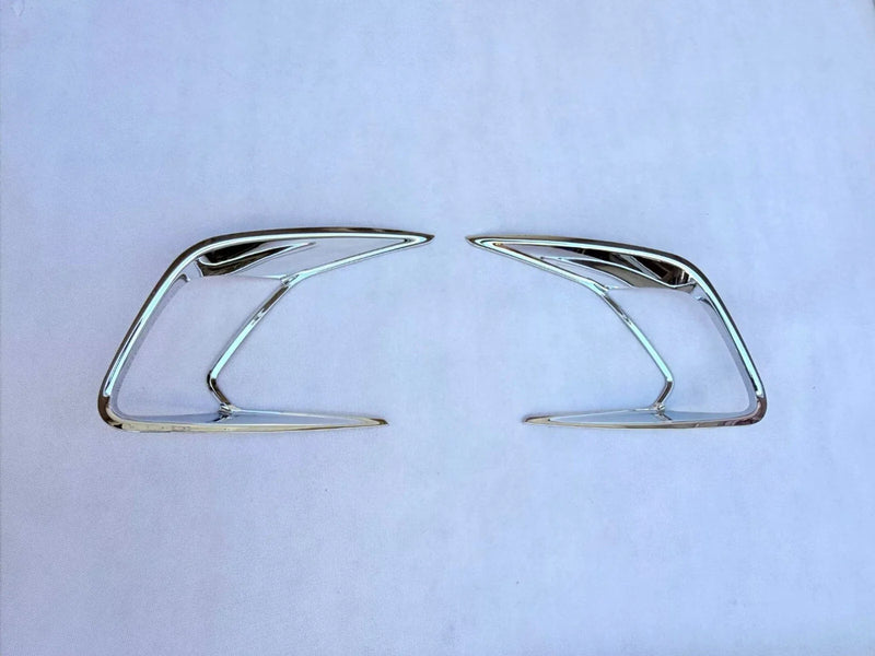 Toyota Grand Highlander ABS Chrome Front Fog Light Lamp Cover Trim (2024-2025)