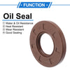 Oil seal 30x62x7mm Brown 2 x Rotary shaft seal