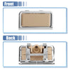 Mercedes-Benz - Plastic Beige Silver Tone () Armrest Latch Lid