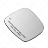 Chrysler Grand Voyager Heated Convex Right Side Mirror Glass (2008-2015)