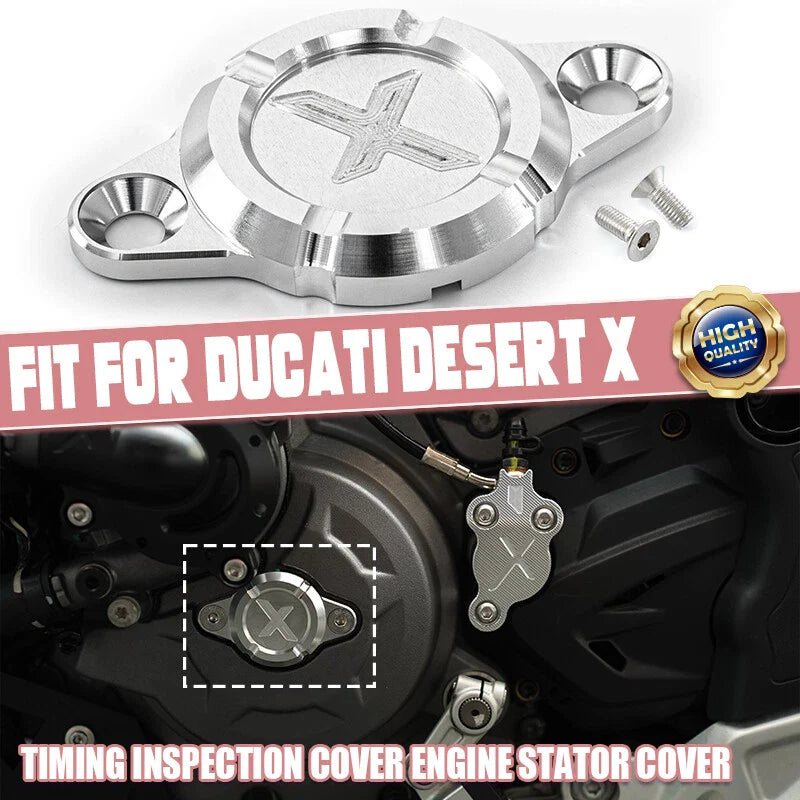Ducati Desert X Engine Timer Cover (2022 - Present)