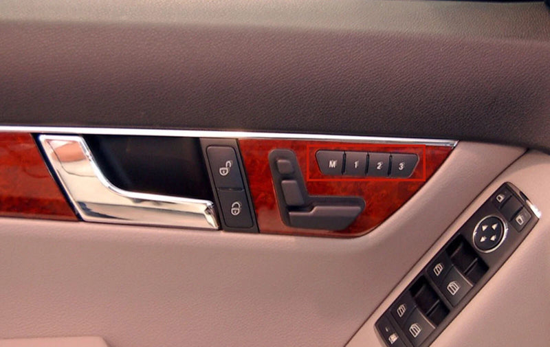 Mercedes Benz SLK Class Left Seat Control Switch Cap (2011-2015)