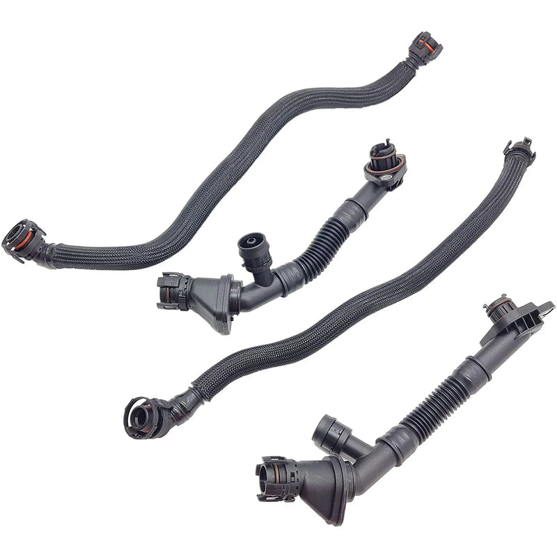 BMW 550i 650i 750Li X5 / 6 B7 Breather Hoses 4Pcs (2004–2015)