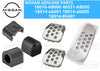 NISSAN GTR BNR34 Aluminum Pedals Cover Gas Brake Clutch (1999–2002)