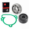 Kawasaki KX80 KX85 KX100 Water Pump Impeller Gear Rebuild Kit (1983–2003)