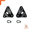 Honda Monkey Z125 Black Aluminium Headlight Mounting Plate (2018-2024)