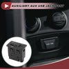 Ford Edge 2011-2019 Black 1 x Piece AUX USB Jack Port