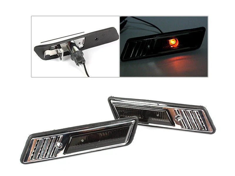 BMW E36 (1991-1996) - Smoke 2 x Bulbs Side Marker Lights