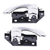 Hyundai Santa Fe Door Handle Inner Set of 4 Chrome (2000-2005)