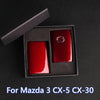 Mazda 3, CX-5, CX-9, CX-30 Red Remote Key Fob Cover (2004–2023)