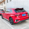 Audi A3 8Y Hatchback Rear Boot Spoiler Lip (2021-2024)