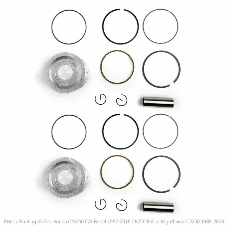 Honda Rebel CA250 CMX250X CMX250C Piston Ring Kit 1.00mm