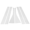 Honda Fit 6 Pcs Chrome Silver Door Pillar Trim (2007-2008)