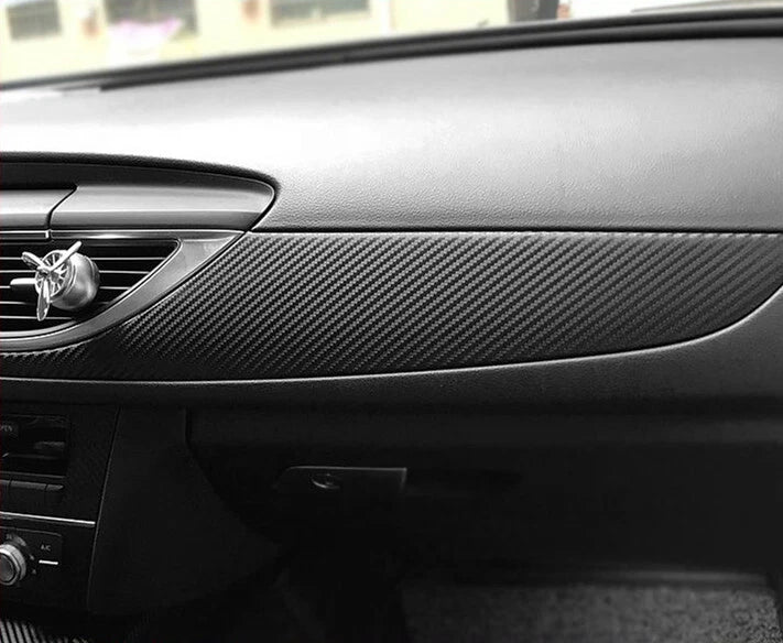 Audi A6 C7 5D / Carbon Fiber / Interior Trim Stickers (2012–2018)