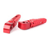 BMW S1000RR S1000R HP4 Red Rear Foot Rests Pedals (2010-2018)