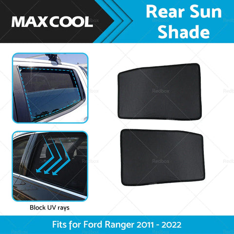 Ford Ranger Rear Window Sun Shades (2011-2022)