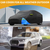 Tesla Model Y (2020-2023) - Oxford Cloth Black Blue Waterproof Car Cover