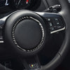 Jaguar XE XF 2016-2019 Real Carbon Fiber Steering Wheel Center Logo Trim fit